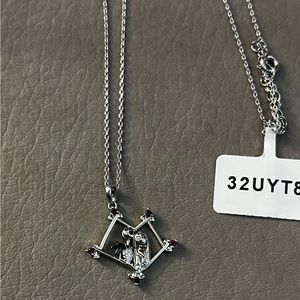Charmed Aroma | Disney’s The Nightmare Before Christmas Jack & Sally Necklace